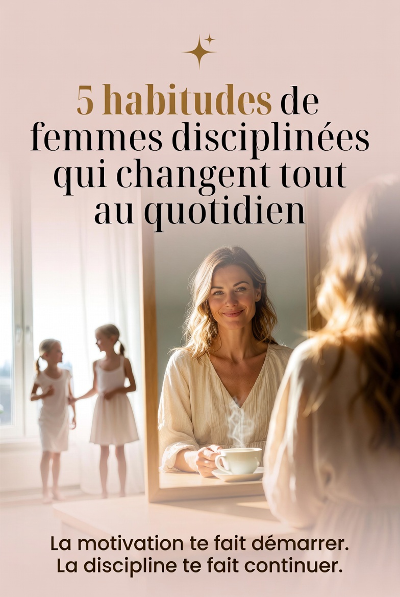 5 habitudes de femmes disciplinées qui changent votre quotidien