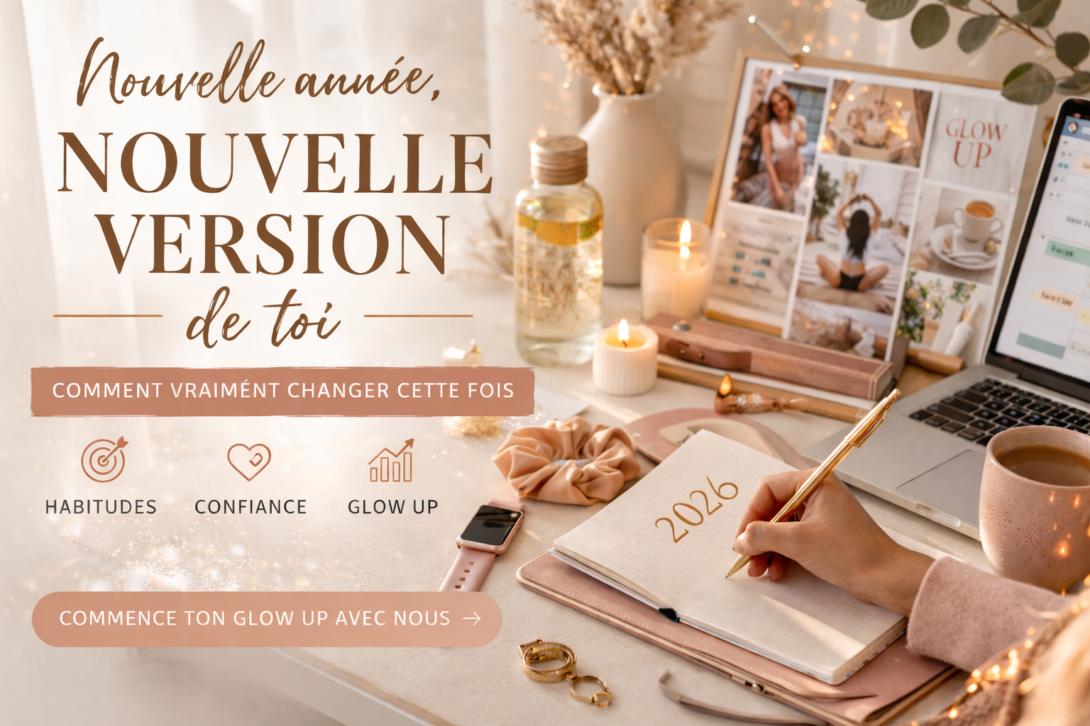 Nouvelle année, nouvelle version de toi : comment vraiment changer cette fois